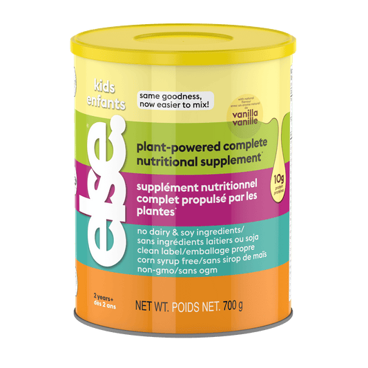 Plant-Powered Complete Nutrition Supplement for Kids – Vanilla Flavor