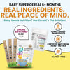 Clean Label Certified Baby Cereals - Safe from Heavy Metals. 6+ Months - Combo