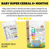 Clean Label Certified Baby Cereals - Safe from Heavy Metals. 6+ Months - Combo