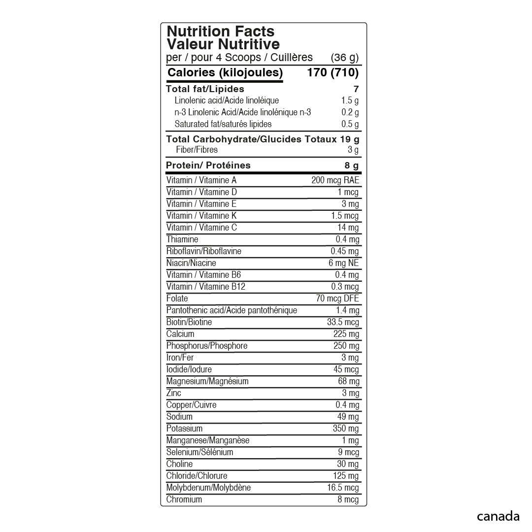 Else™ Toddler complete & balanced* supplément nutritionnel destiné aux tout-petits